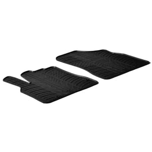 Tapetes de Borracha Citroen Berlingo / Peugeot Partner 2008-2018 (T profile 2 Tapetes + Clips de encaixe)