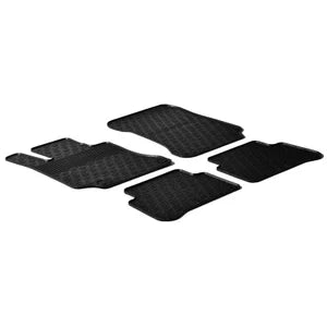 Tapetes de Borracha Mercedes E-Class W212 2009-2013 (G profile 4 Tapetes + Clips de encaixe)