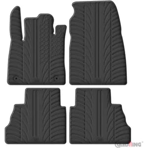 Tapetes de Borracha Ford Tourneo Courier 2023- (T profile 4 Tapetes + Clips de encaixe)