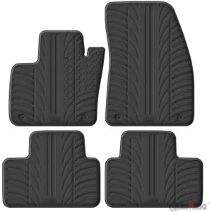Tapetes de Borracha Volvo XC40 2018- excl. Recharge (T profile 4 Tapetes + Clips de encaixe)