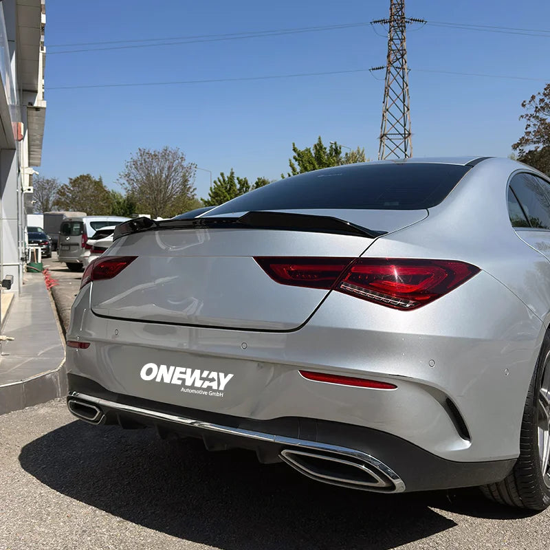 Spoiler Mala Mercedes CLA (C118) Coupe 2019-2023 incl. AMG/Aero - Gloss black