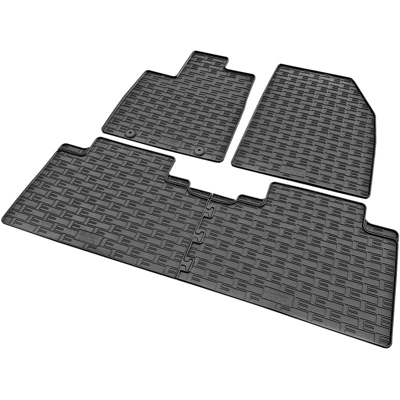 Tapetes de Borracha BYD Atto 2 EV 2024- 4 Tapetes + Clips de encaixe