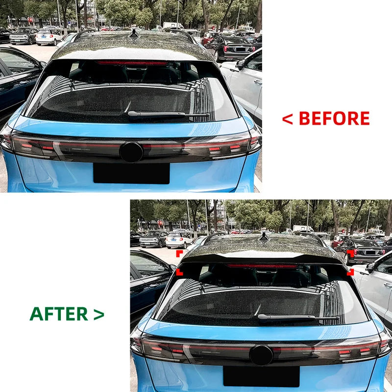 Aileron Spoiler Cap para Volkswagen Tiguan III (CT1) R-Line 2024- (ABS Glossy Black)