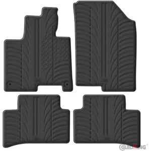 Tapetes de Borracha Kia Sportage V (NQ5) 2021- excl. Plug-in Hybrid (T profile 4 Tapetes + Clips de encaixe)