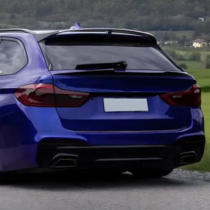 Lower mid Spoiler Aileron Traseiro para BMW 5-Series G31 Touring 2017-2024 (ABS Glossy Black)