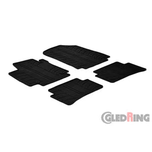 Tapetes de Borracha Renault Clio IV 5 portas 2012-2019 / Clio IV GT 2013- / Captur 2013-2019
