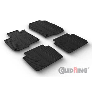 Tapetes de Borracha Honda CR-V 2018-2022 (T profile 4 Tapetes + Clips de encaixe)