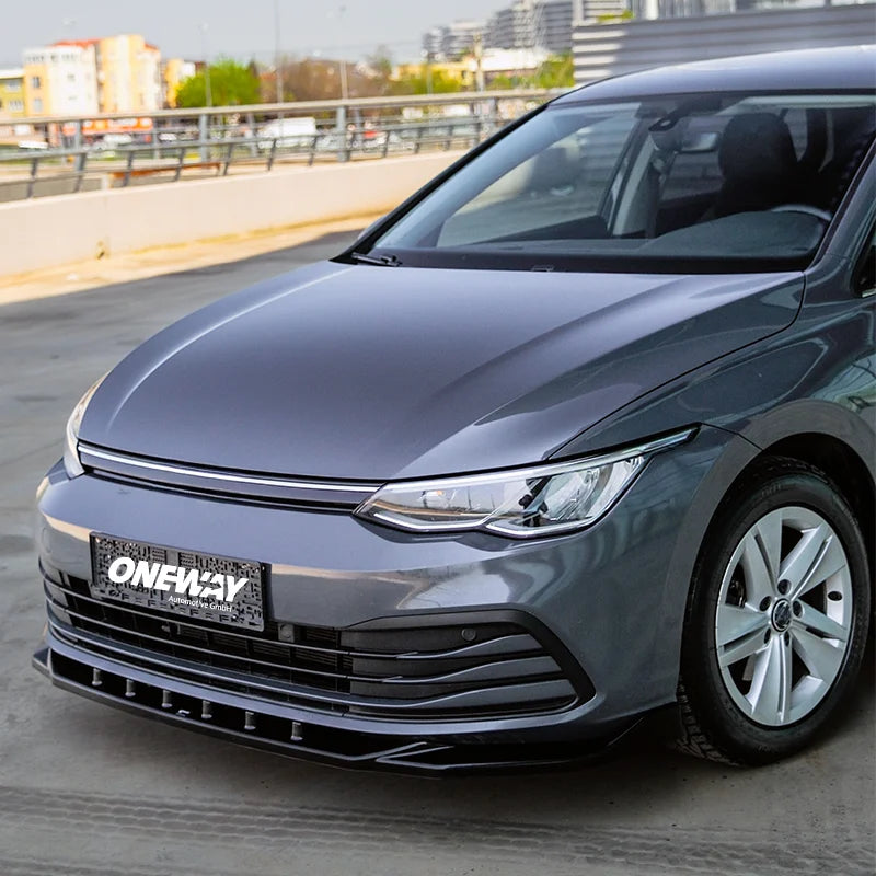 Difusor Frontal VW Golf VIII HB/Variant 2020-2024 excl. GTi/GTD/GTE/R/R-Line - Gloss black