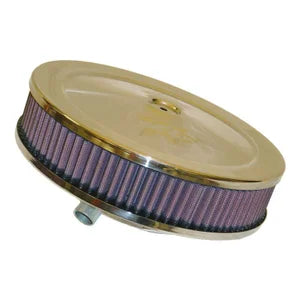 K&N Round Air Filter Assembly - 130mm flange 229mm diameter 86mm height (60-1110)