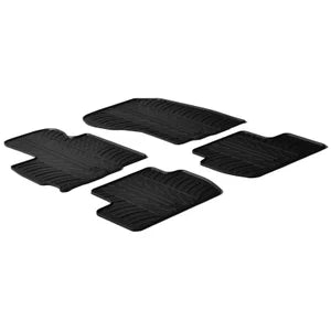 Tapetes de Borracha Mitsubishi Outlander 2010-2012 (T profile 4 Tapetes + Clips de encaixe)