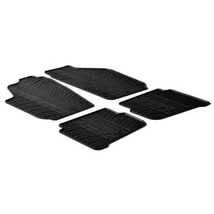 Tapetes de Borracha Volkswagen Polo 9N/9N2 2001-2009 & Seat Ibiza/Cordoba 6L 2002-2008 (T profile 4 Tapetes)