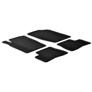 Tapetes de Borracha Peugeot 206 3/5-portas/SW/206+ 1998- (T profile 4 Tapetes)