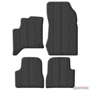 Tapetes de Borracha Lancia Ypsilon (L21) MHEV 2024- (T profile 4 Tapetes + Clips de encaixe)