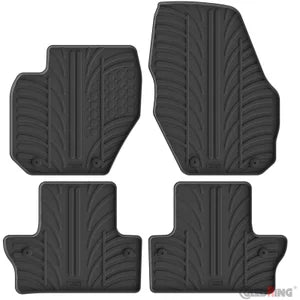 Tapetes de Borracha Volvo S60/V60 2010-2018 (T profile 4 Tapetes + Clips de encaixe)