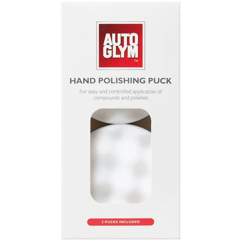 Autoglym Hand Polishing Puck (Pack 2) – Aplicador de Polimento Manual em Microfibra