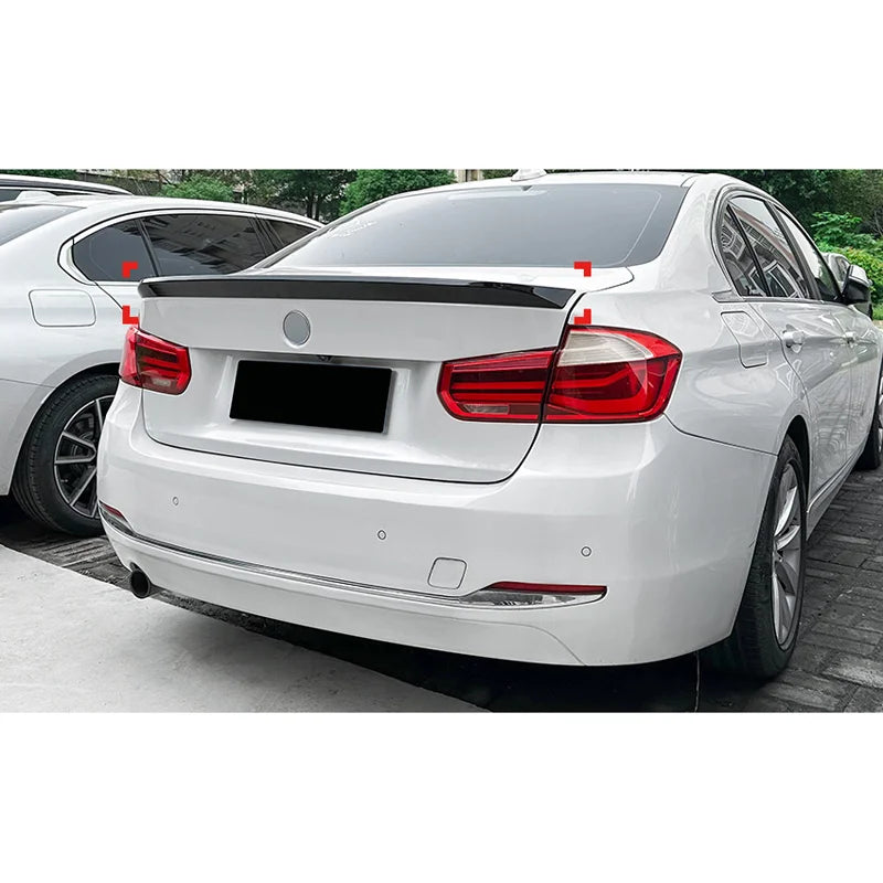 Spoiler Aileron Traseiro para BMW 3-Series F30 Sedan 2012-2019 (ABS Glossy Black)