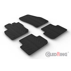 Tapetes de Borracha Volkswagen Tiguan III (CT1) 2024- (T profile 4 Tapetes + Clips de encaixe)