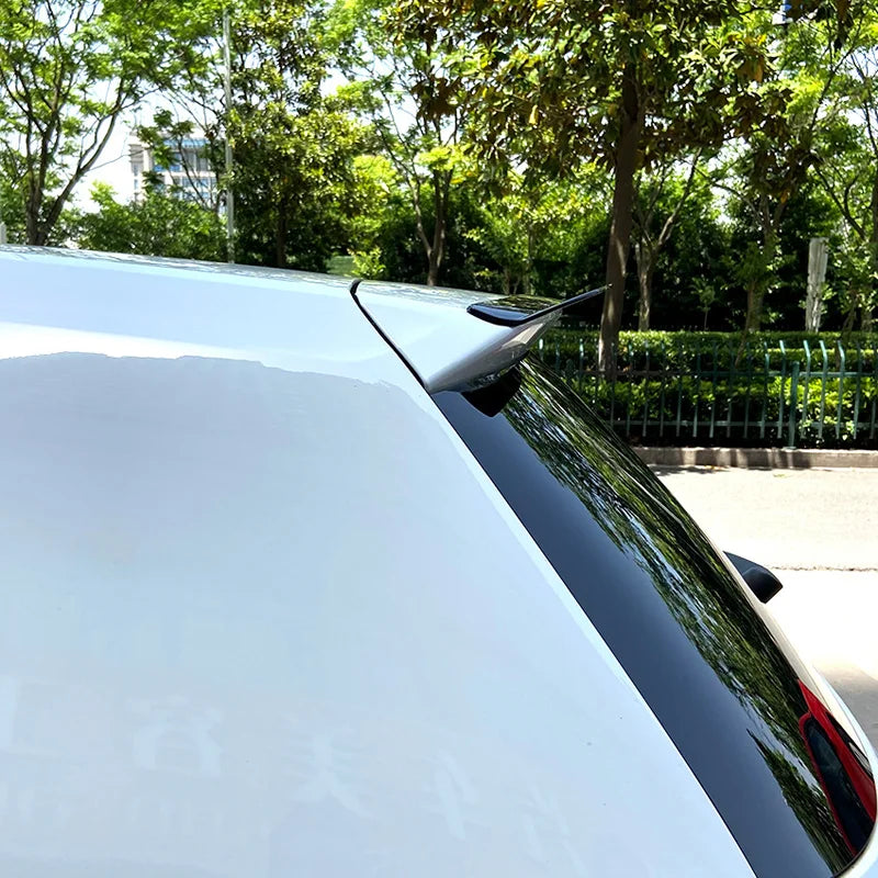 Aileron Spoiler Cap para Volkswagen Golf VII HB 3/5-portas 2012-2019 excl. GTi/GTD/R/R-Line (ABS Glossy Black)