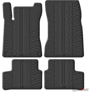 Tapetes de Borracha Mercedes A-Class W177 5/2018- & B-Class W247 2/2019- & GLA H247 2020- (T profile 4 Tapetes + Clips de encaixe)