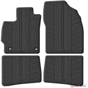 Tapetes de Borracha Toyota Prius III 2012-2016 (T profile 4 Tapetes + Clips de encaixe)