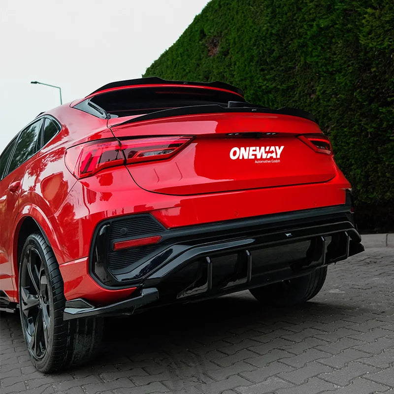 Spoiler Audi Q3 (F3N) Sportback S-Line 2019-2025 excl. RSQ3 - Gloss black