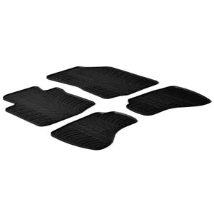Tapetes de Borracha Citroen C1 / Peugeot 107 / Toyota Aygo 2010- (T profile 4 Tapetes + Clips de encaixe)