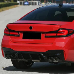 Spoiler Aileron Traseiro para BMW 5-Series G30 Sedan 2016-2023 (ABS Glossy Black)