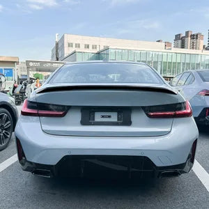 Spoiler Aileron Traseiro para BMW 3-Series G20 Sedan 2019- (ABS Glossy Black)