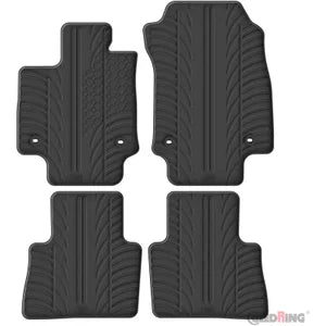 Tapetes de Borracha Lexus NX PHEV 2022- (T profile 4 Tapetes + Clips de encaixe)