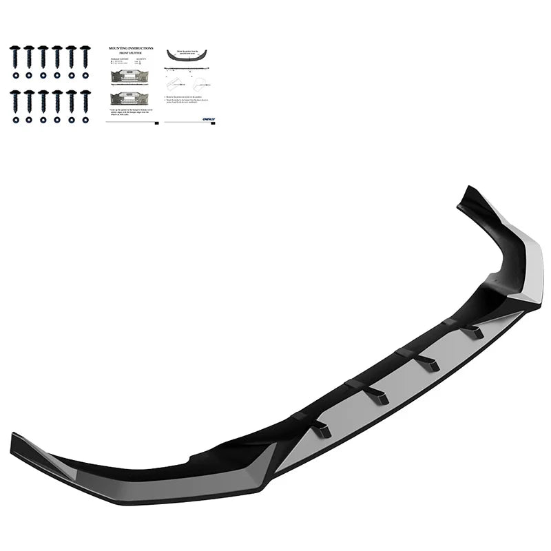 Difusor Frontal BMW Z4 (G29) M-Pack/M40i 2018-2022 Facelift 2022- Gloss black