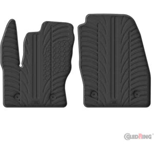 Tapetes de Borracha Ford Transit Connect Furgon 2016-2022 (G profile 2 Tapetes + Clips de encaixe)