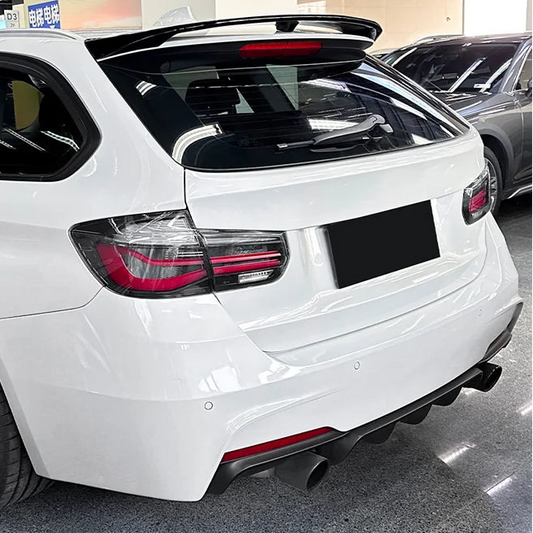 Spoiler Aileron Traseiro para BMW Serie 3 F31 Touring 2012-2019 (ABS Glossy Black)