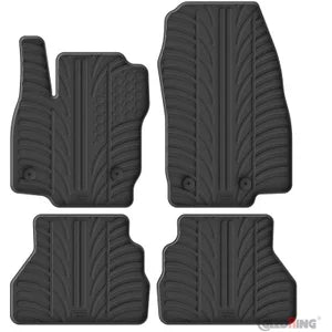 Tapetes de Borracha Ford B-Max Facelift 2015- (T profile 4 Tapetes + Clips de encaixe)