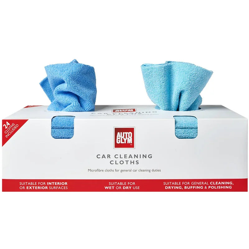 Autoglym Car Cleaning Cloths 24 Pack Panos de limpeza