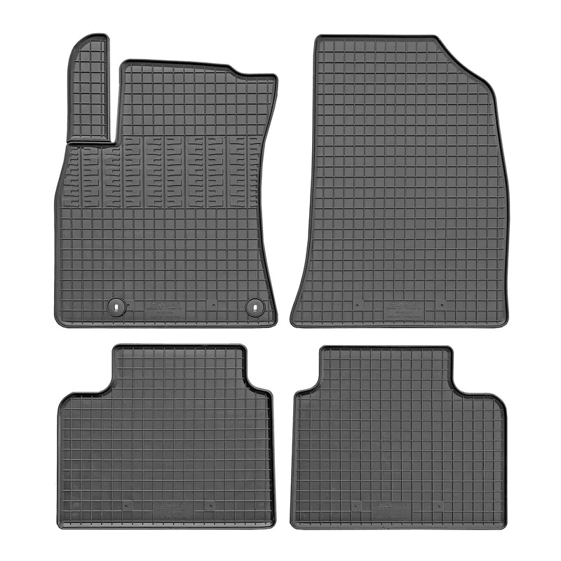 Tapetes de Borracha Kia K4 Hatchback 2026- (4 Tapetes + clips de encaixe)