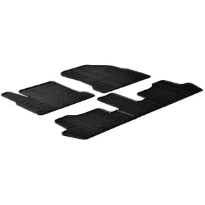 Tapetes de Borracha Citroen C4 Picasso 2006-2013 (T profile 5 Tapetes + Clips de encaixe)