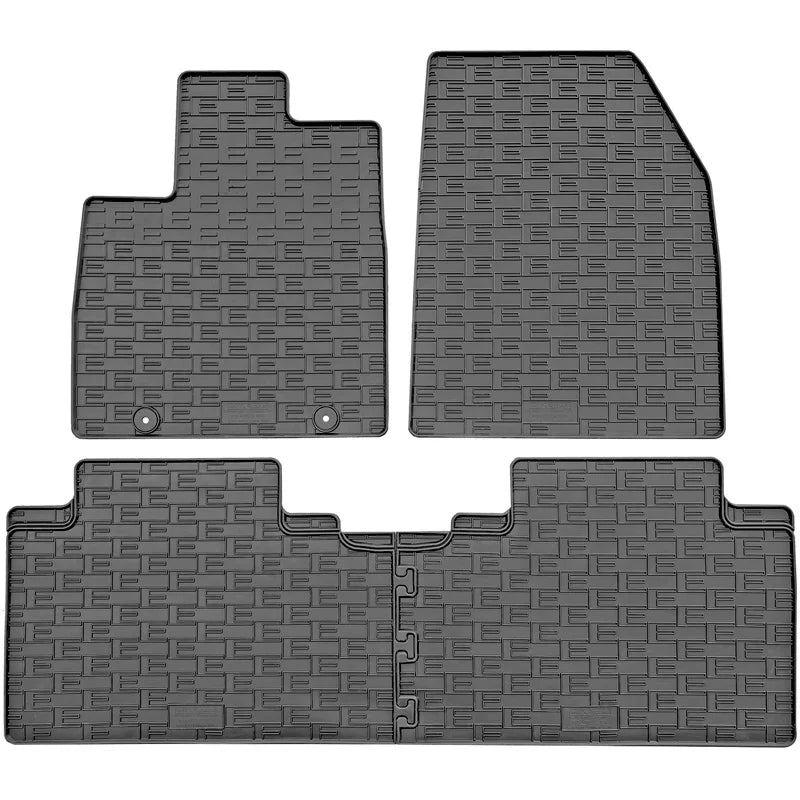 Tapetes de Borracha BYD Atto 2 EV 2024- 4 Tapetes + Clips de encaixe
