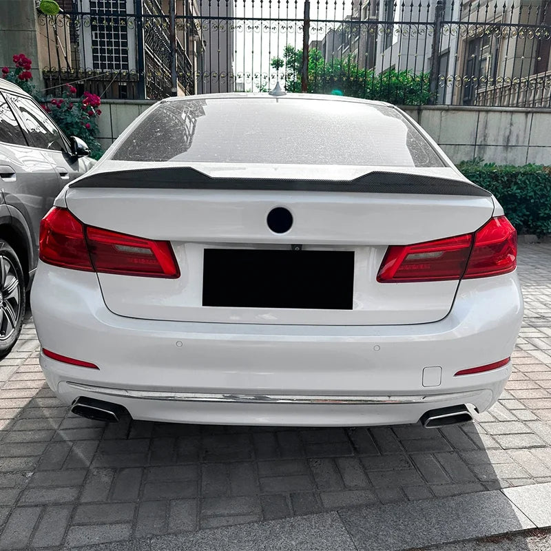 Spoiler Aileron Traseiro para BMW 5-Series G30 Sedan 2016-2023 (ABS Glossy Black)