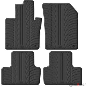 Tapetes de Borracha Volvo XC60 2017- (T profile 4 Tapetes + Clips de encaixe)