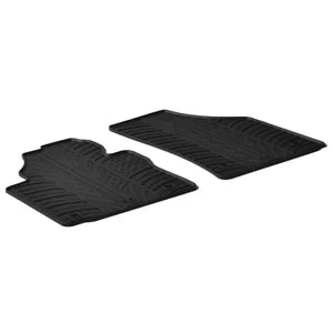 Tapetes de Borracha Volkswagen Caddy 2004-2015 & 2015-2020 (G profile 2 Tapetes + Clips de encaixe)