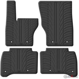 Tapetes de Borracha Range Rover Sport 7/2013- (T profile 4 Tapetes + Clips de encaixe)