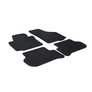 Tapetes de Borracha Skoda Yeti 2013-2017 (T profile 4 Tapetes + Clips de encaixe)
