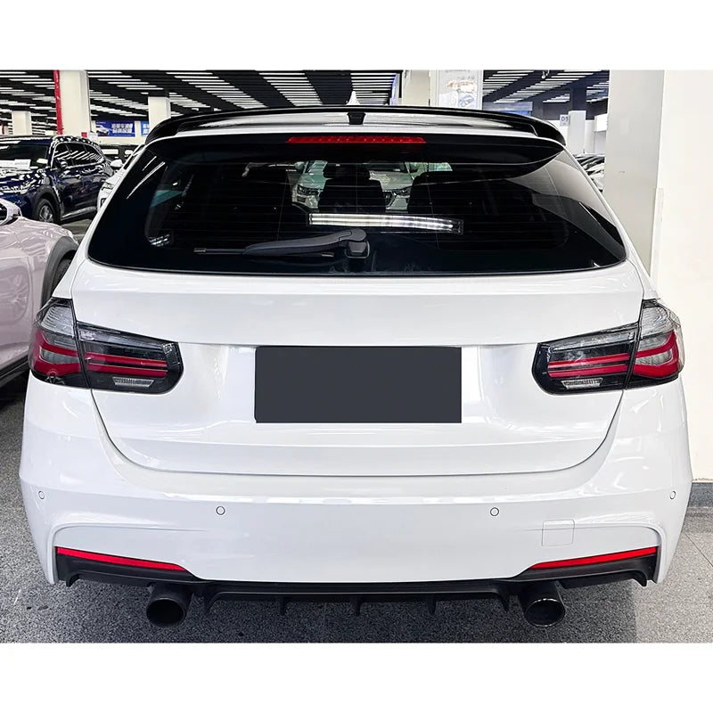 Spoiler Aileron Traseiro para BMW Serie 3 F31 Touring 2012-2019 (ABS Glossy Black)