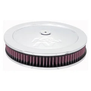K&N Round Air Filter Assembly - 130mm flange 279mm diameter 79mm height (60-1170)