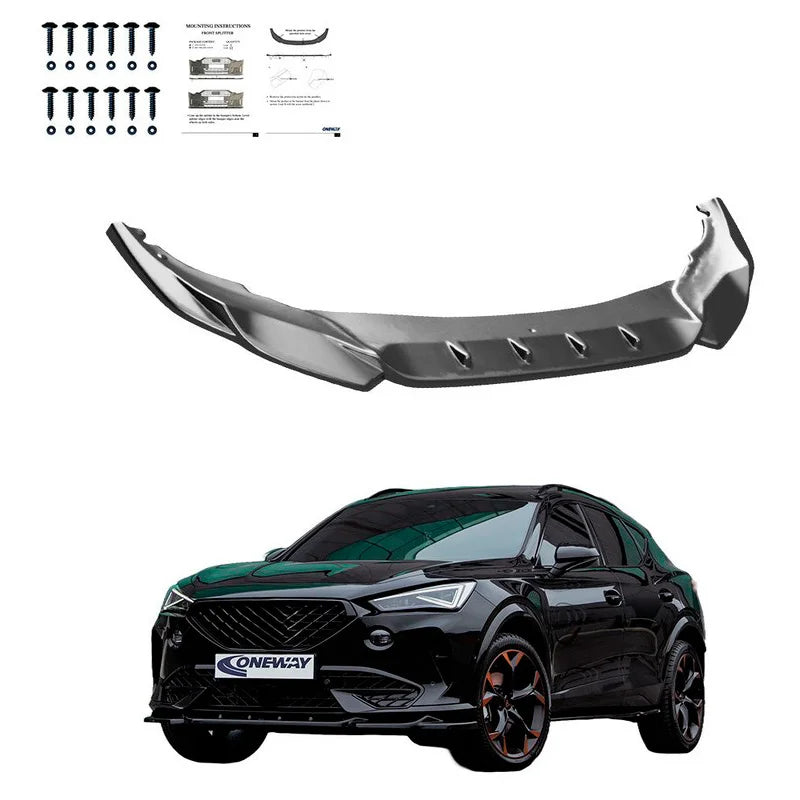 Difusor Frontal Cupra Formentor 2020-2024 excl. VZ5 - Version 3 - Gloss black