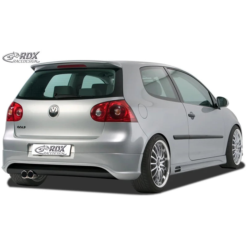 Difusor Traseiro VW Golf V R32 Hatchback 2003-2008 (Escape Esquerdo)