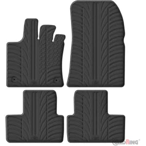 Tapetes de Borracha Renault Captur II 2020- & Renault Symbioz 2024- & Mitsubishi ASX II 2023- (T profile 4 Tapetes + Clips de encaixe)