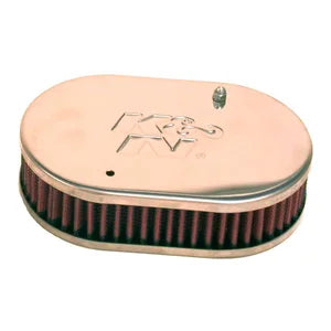 K&N Custom Racing Assembly Small Oval suitable for Weber 40/45/48 DCOE Dellorto 40/45/48 DHLA Assembly height 47mm (56-9106)