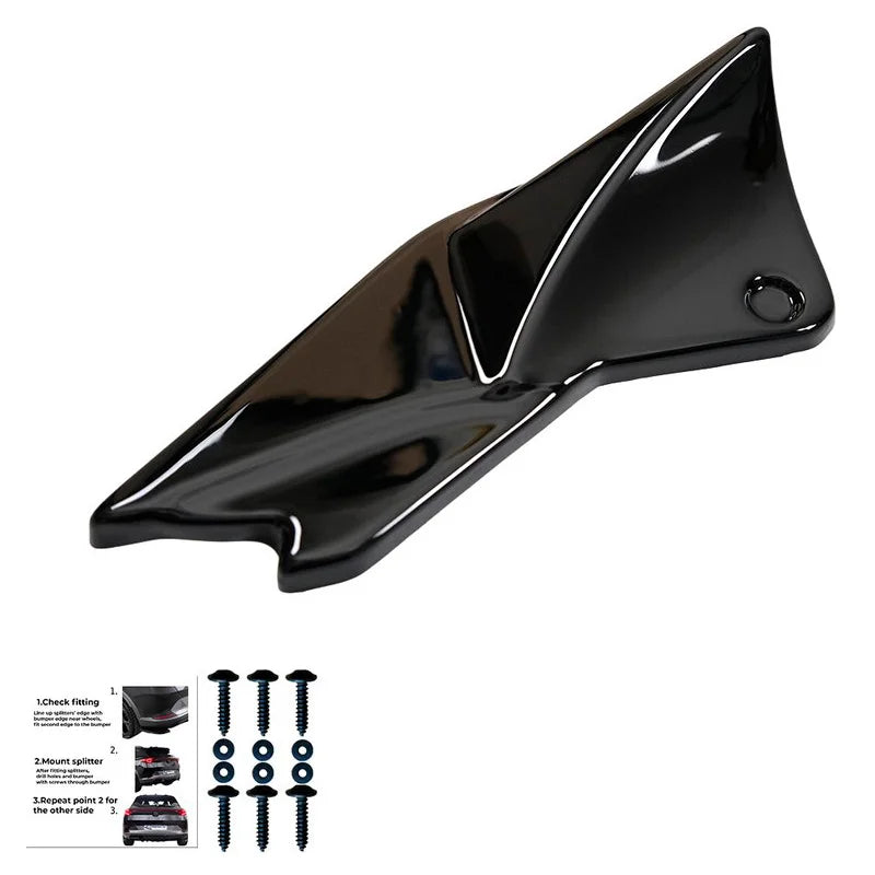 Difusores Traseiros Cupra Formentor 2020-2024 & Facelift 2024- - Version 3 - Gloss black