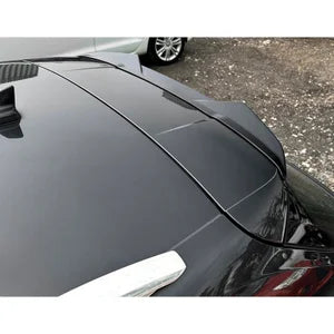 Aileron Spoiler Cap para Audi A4 (B9) Avant S-Line/S4 2015-2024 (ABS Glossy Black)